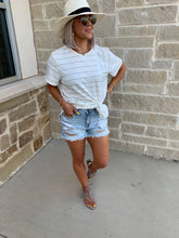 Load image into Gallery viewer, BOARDWALK STRIPED TEE