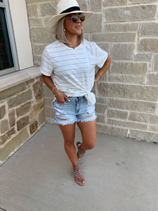 BOARDWALK STRIPED TEE