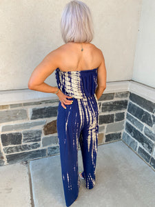HIGH TIDE OFF THE SHOULDER JUMPSUIT