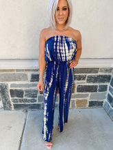 Load image into Gallery viewer, HIGH TIDE OFF THE SHOULDER JUMPSUIT