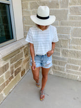 Load image into Gallery viewer, BOARDWALK STRIPED TEE