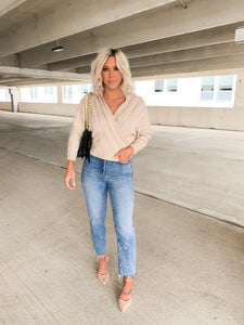 CHAI WRAP SWEATER