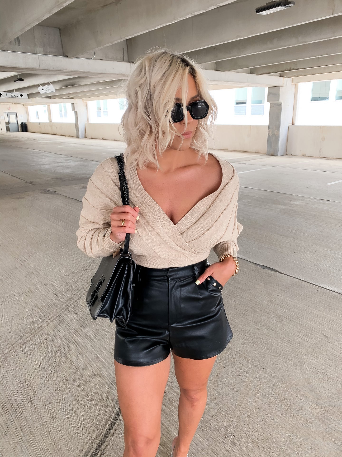 CHAI WRAP SWEATER