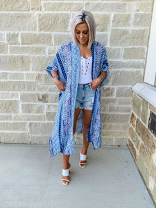 CALIFORNIA COAST KIMONO DUSTER