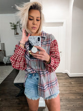 Load image into Gallery viewer, DALLAS PLAID BUTTON DOWN-  | (SMALL ONLY)