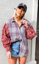 Load image into Gallery viewer, DALLAS PLAID BUTTON DOWN-  | (SMALL ONLY)