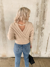 Load image into Gallery viewer, CHAI WRAP SWEATER