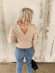 CHAI WRAP SWEATER