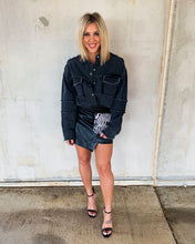 Load image into Gallery viewer, MARLEY STUDDED TWILL SHACKET