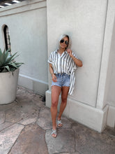 Load image into Gallery viewer, OCEAN BREEZE STRIPED TUNIC