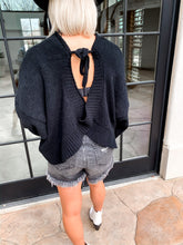 Load image into Gallery viewer, TEDDY OPEN BACK KNIT SWEATER -  | (LARGE ONLY)
