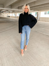 Load image into Gallery viewer, RING MY BELL STATEMENT SLEEVE SWEATER