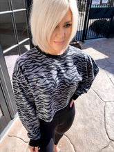 Load image into Gallery viewer, YOU&#39;RE AN ANIMAL LONG SLEEVE CROP