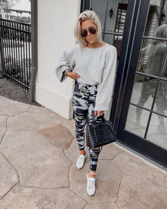 IN THE JUNGLE HIGH WAISTED LEGGINGS