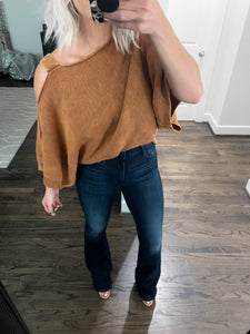 PSL COTTON KNIT SWEATER TUNIC