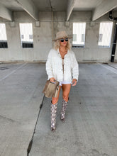 Load image into Gallery viewer, STETSON FRINGE DENIM SHACKET