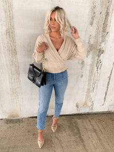 CHAI WRAP SWEATER