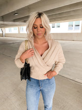 Load image into Gallery viewer, CHAI WRAP SWEATER
