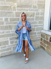 Load image into Gallery viewer, CALIFORNIA COAST KIMONO DUSTER